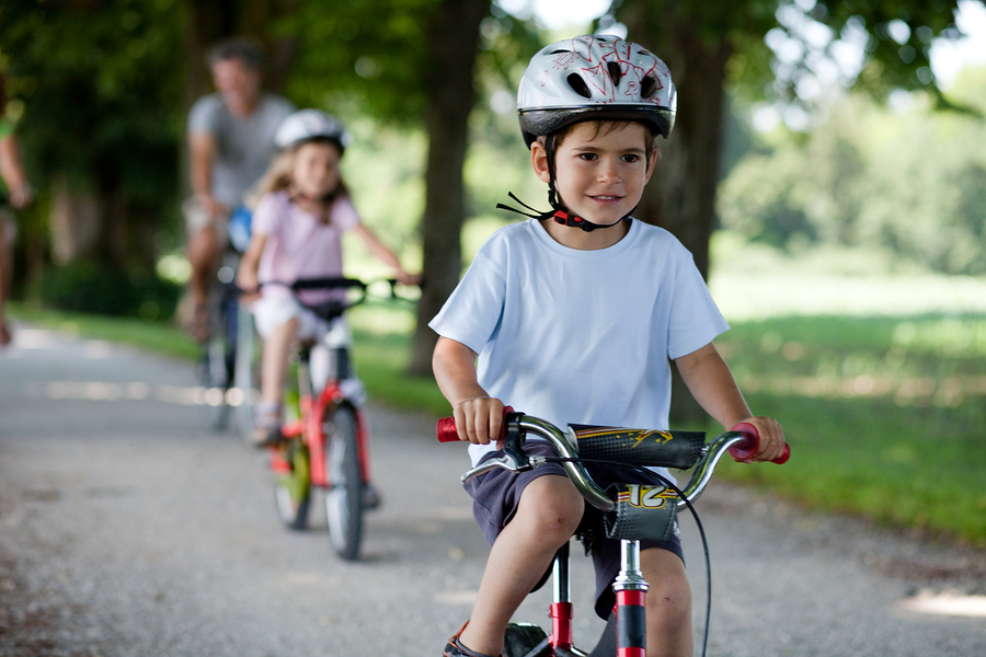 when can child ride bike with training wheels